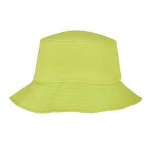 Flexfit Unisex Adult Cotton Twill Bucket Hat / Green Glow